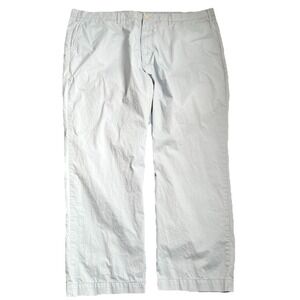 Polo Ralph Lauren Mens Pima Cotton Chino‎ Pants Light Blue 44x30 Flat Front